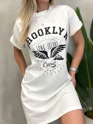 Camisão Vestido Estampado Brooklyn Ref. 36