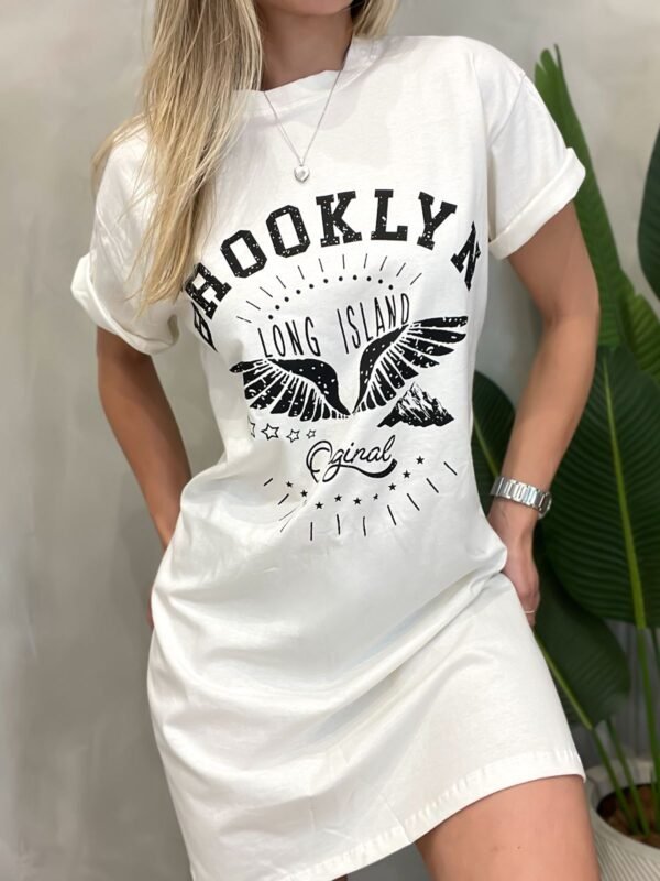 Camisão Vestido Estampado Brooklyn Ref. 36