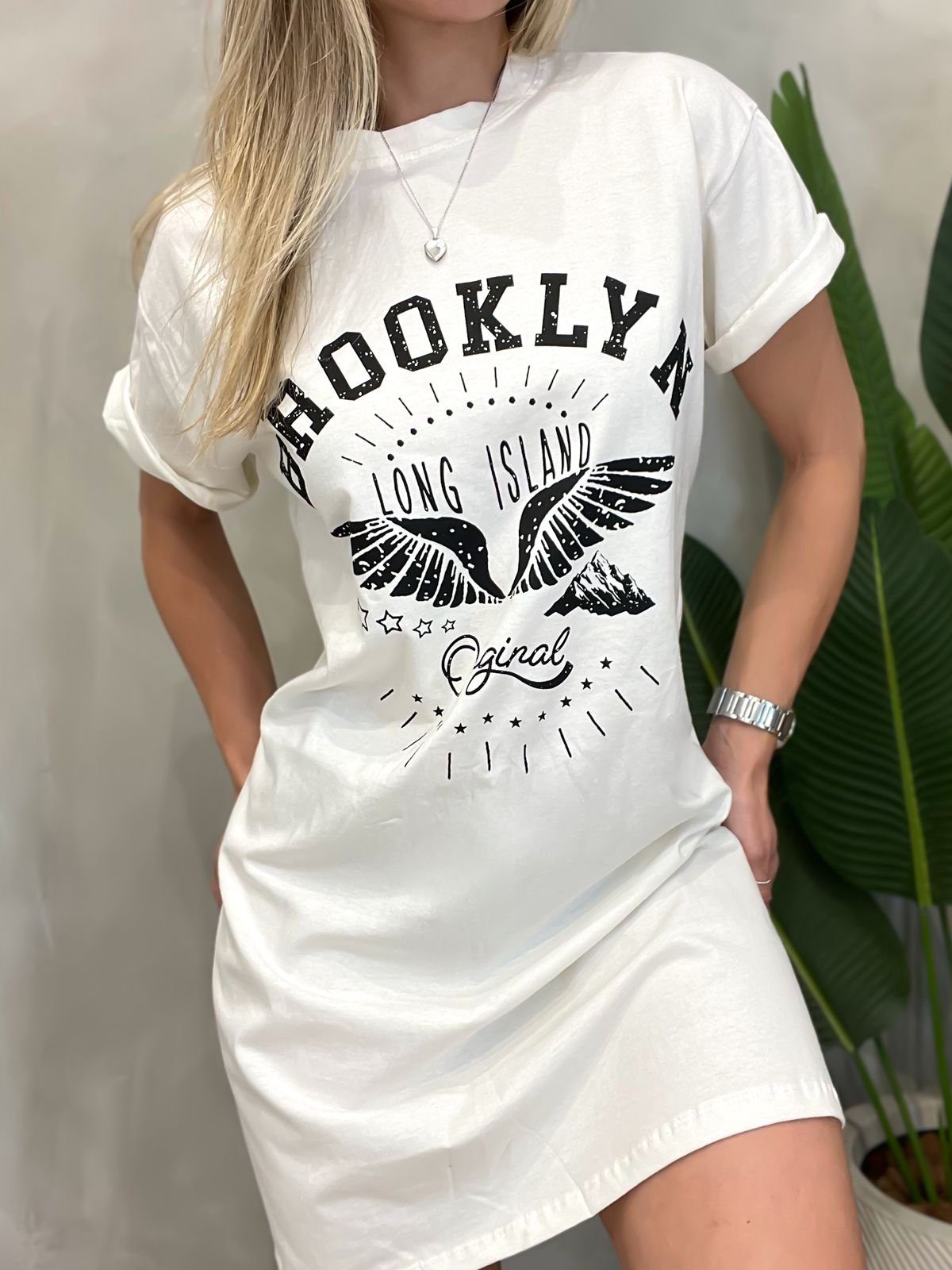 Camisão Vestido Estampado Brooklyn Ref. 36