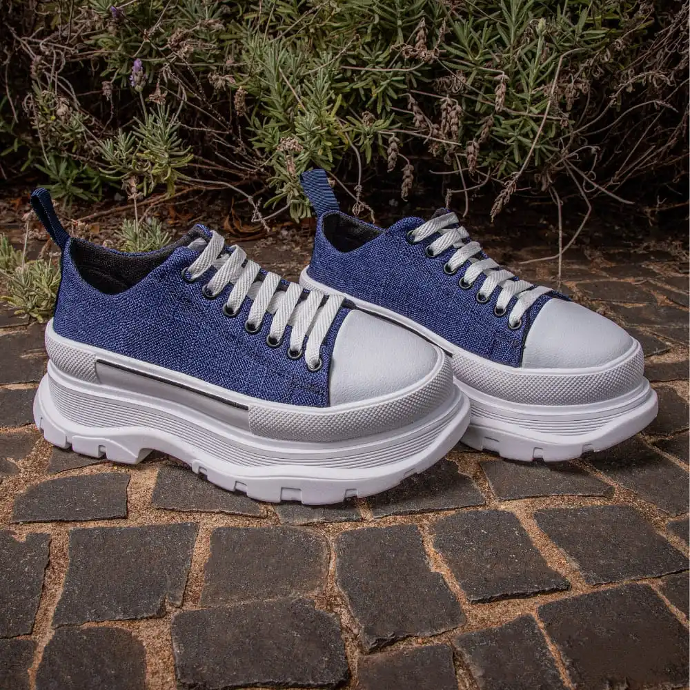 Tênis Plataforma Feminino GuGi 620-GG – Estilo, Conforto e Tendência - Imagem 3