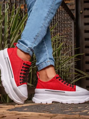 Tênis Plataforma Feminino GuGi 620-GG – Estilo, Conforto e Tendência