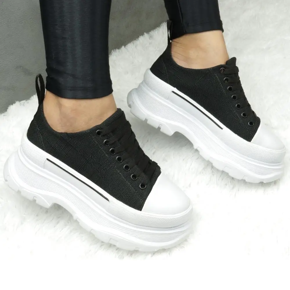 Tênis Plataforma Feminino GuGi 620-GG – Estilo, Conforto e Tendência - Imagem 4