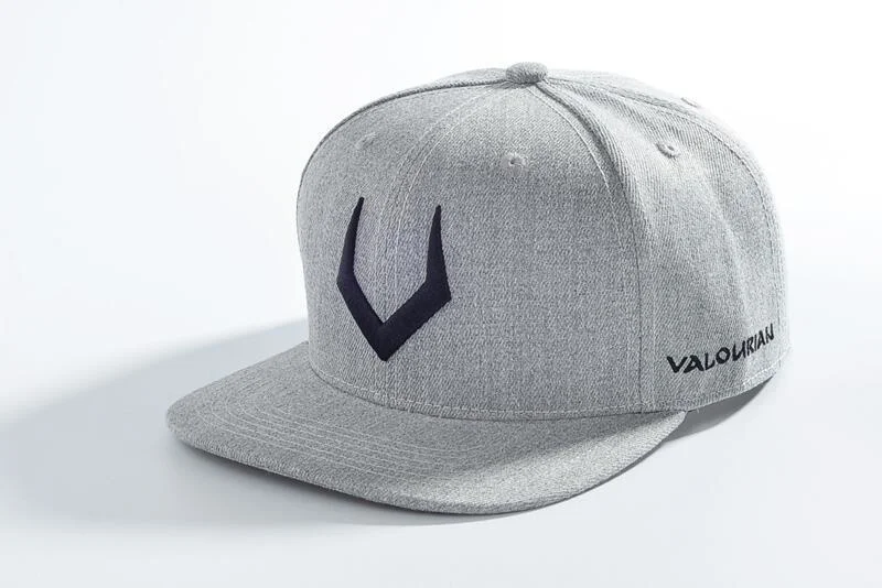 Boné Snapback de Lã Cinza com Bordado 3D – Estilo Urbano - Imagem 6