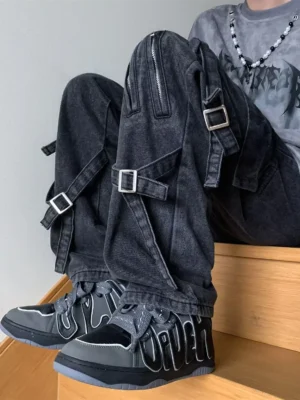 Calça Jeans Masculina Boca de Sino – Streetwear