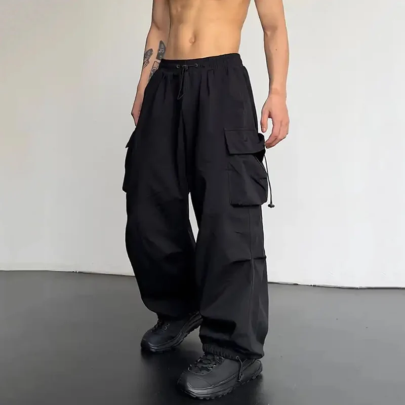 Calças Cargo Casuais Estilo Americano – Original Cargo hip hop