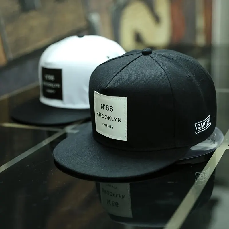 Boné Unissex Brooklyn com Etiqueta Bordada – Estilo Hip Hop - Imagem 7
