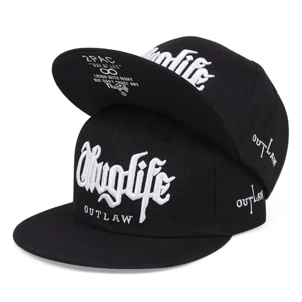Boné Snapback Bordado Thuglife – Hip Hop Premium e Exclusivo - Imagem 2
