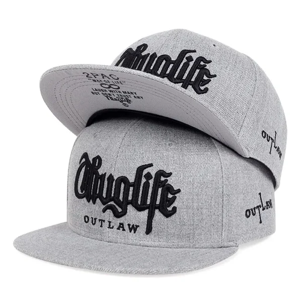 Boné Snapback Bordado Thuglife – Hip Hop Premium e Exclusivo - Imagem 8