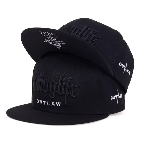 Boné Snapback Bordado Thuglife – Hip Hop Premium e Exclusivo - Imagem 5