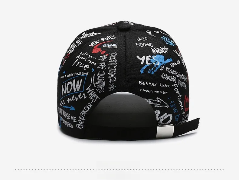 Boné Estilo Graffiti Unissex – Algodão, Moda Feminina e Masculina Casual - Imagem 16