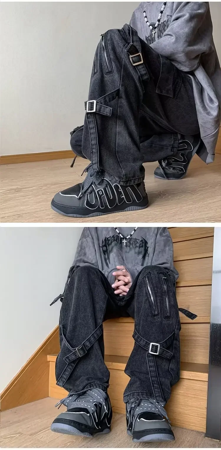 Calça Jeans Masculina Boca de Sino – Streetwear - Imagem 5