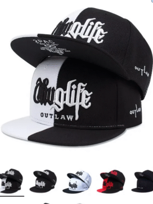 Boné Snapback Bordado Thuglife – Hip Hop Premium e Exclusivo