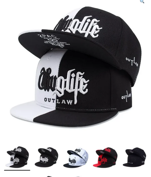 Boné Snapback Bordado Thuglife – Hip Hop Premium e Exclusivo