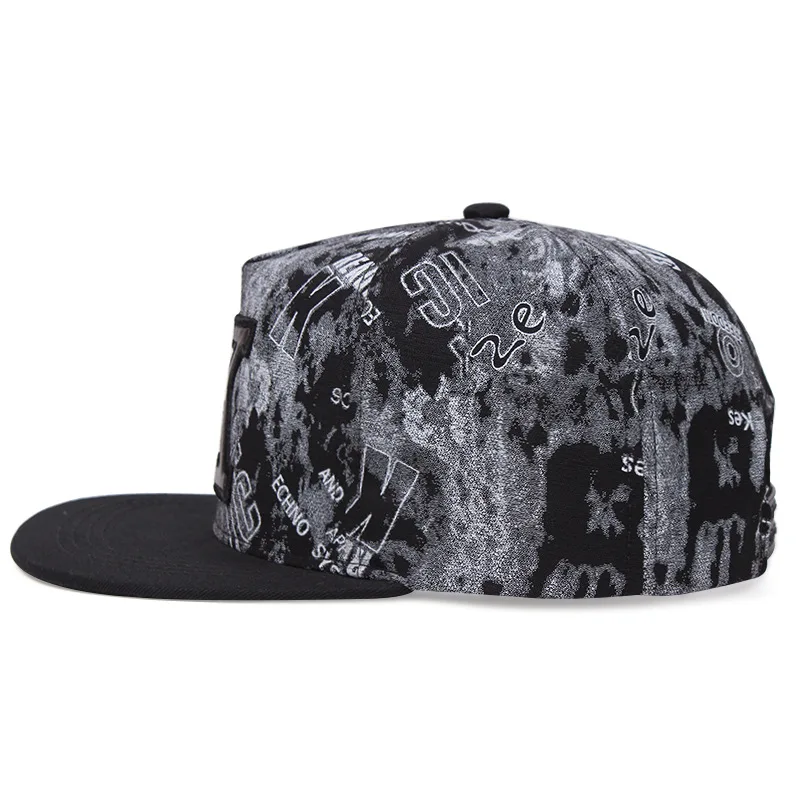 Boné de Hip Hop com  Estampa  – Estilo Urbano Kings - Imagem 8