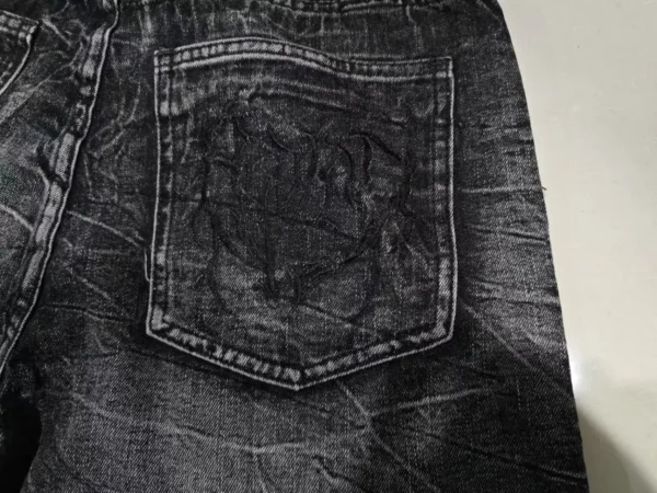Calça Jeans Oversized Baggy Unissex – Estilo Y2K Phantom - Imagem 10
