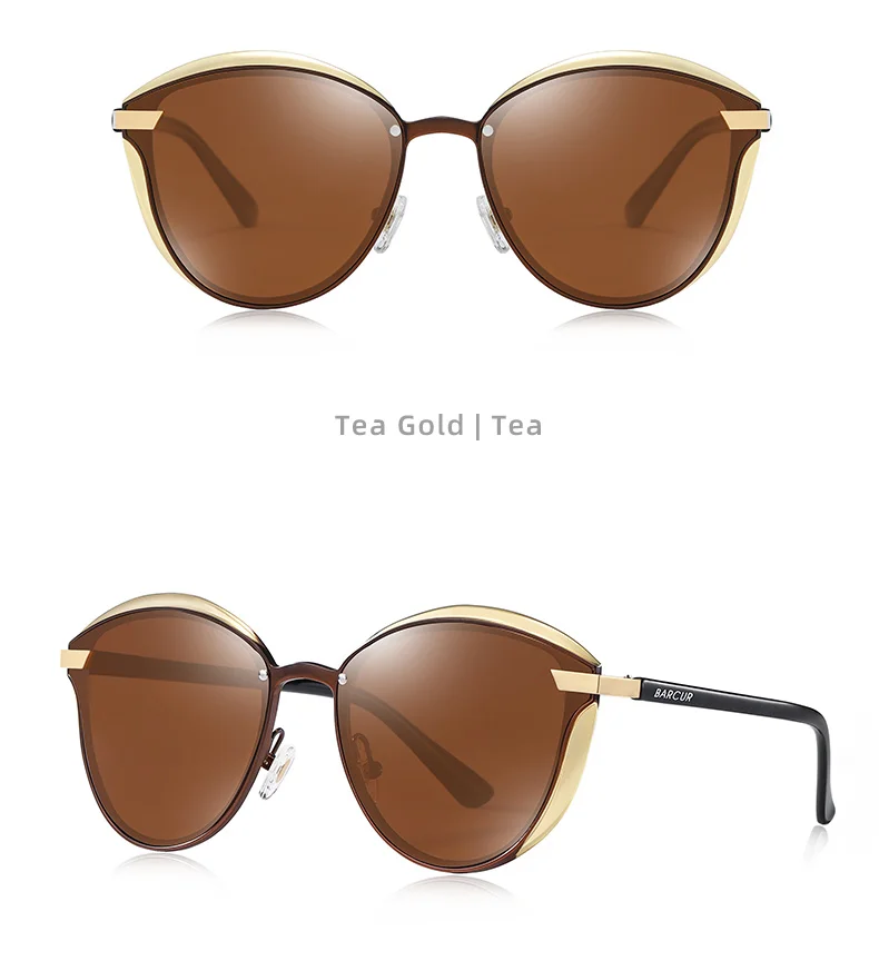 Óculos de Sol Feminino – Polarizado com Proteção UV400 e Design Exclusivo - Imagem 5