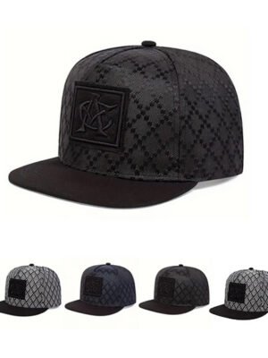 Boné Hip Hop com Letras NF Bordadas – Estilo Urbano