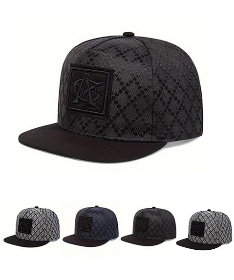Boné Hip Hop com Letras NF Bordadas – Estilo Urbano