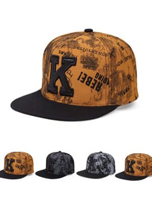 Boné de Hip Hop com  Estampa  – Estilo Urbano Kings