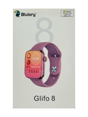 Smartwatch Blulory Glifo 8 Relógio Inteligente Rosa