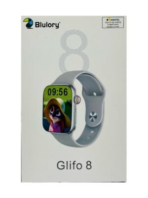 Smartwatch Blulory Glifo 8 Relógio Inteligente Prata
