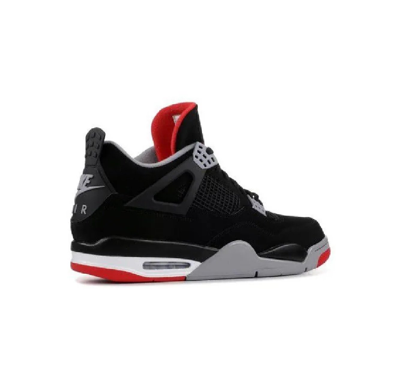 Tênis Air Jordan 4 Retro Bred Preto Vermelho Tamanho:42 - Imagem 4