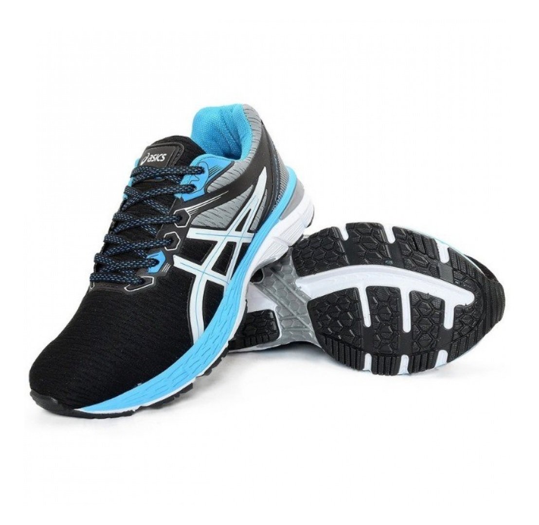 ênis Asics Gel Revelation Masculino Preto e Azul – Conforto e Performance