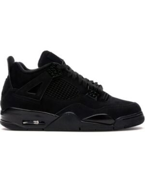 Tênis Air Jordan 4 Retro MotoSport  Preto / Preto Tamanho:41