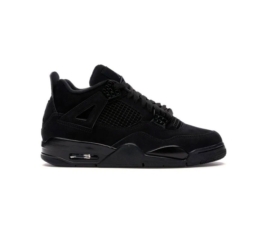 Tênis Air Jordan 4 Retro MotoSport  Preto / Preto Tamanho:41