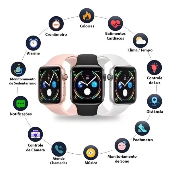 Relógio Inteligente Smartwatch W35+ Basik