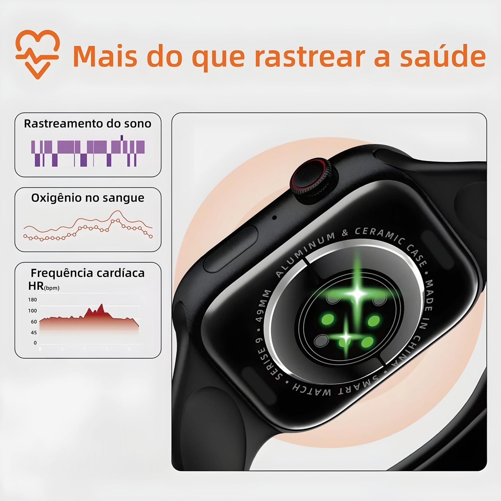 Relógio Inteligente Smartwatch W35+ Basik - Imagem 5