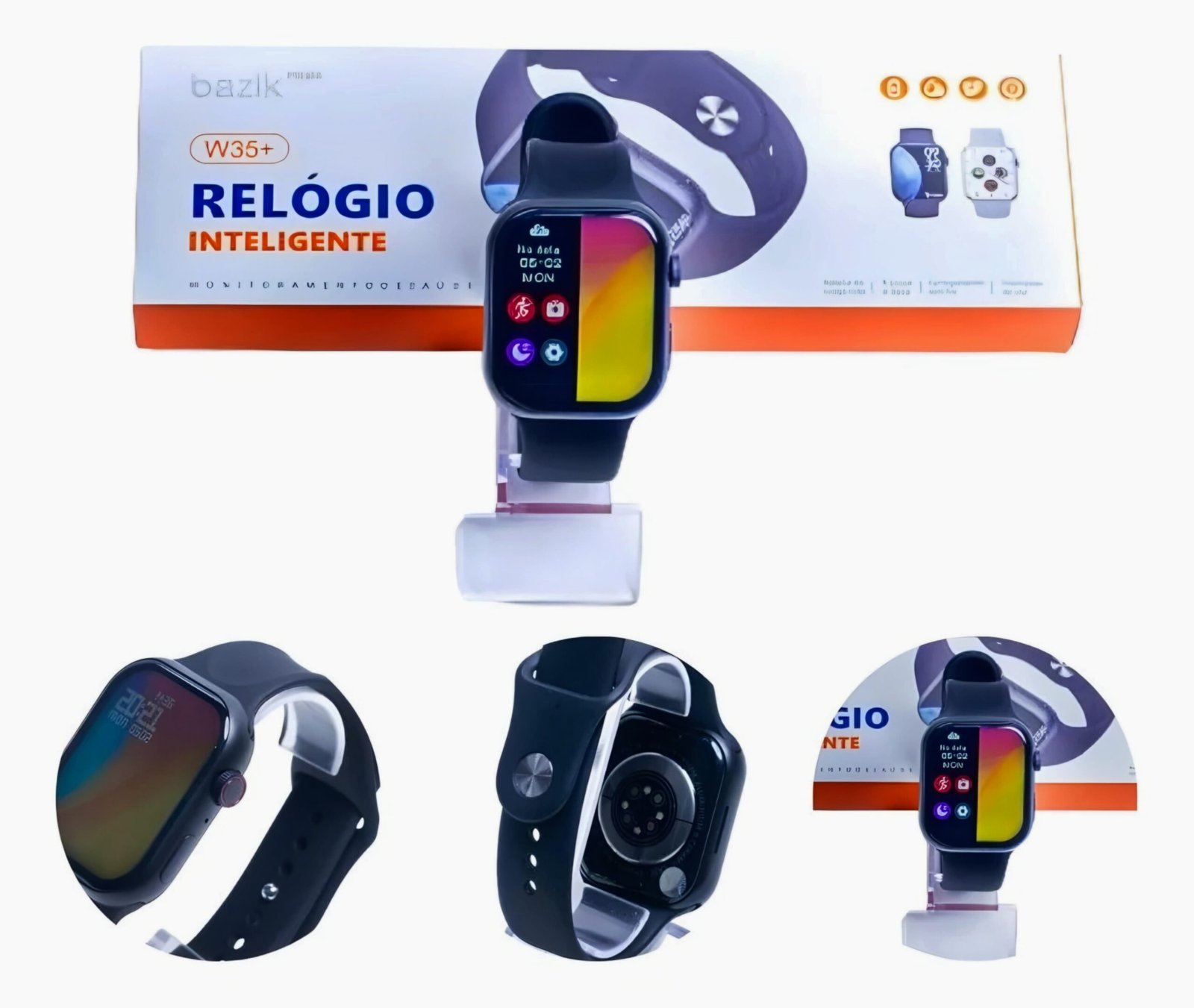 Relógio Inteligente Smartwatch W35+ Basik - Imagem 6