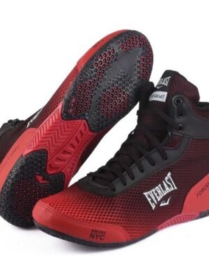 Tênis Everlast Forceknit Preto Vermelho – Estilo, Conforto e Performance