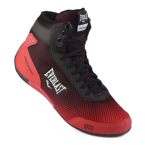 Tênis Everlast Forceknit Preto Vermelho – Estilo, Conforto e Performance - Imagem 2