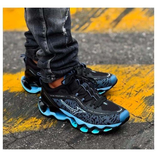 Tênis Mizuno Prophecy 13 Azul Claro | ORIGINAL | Lançamento Macio - Imagem 2