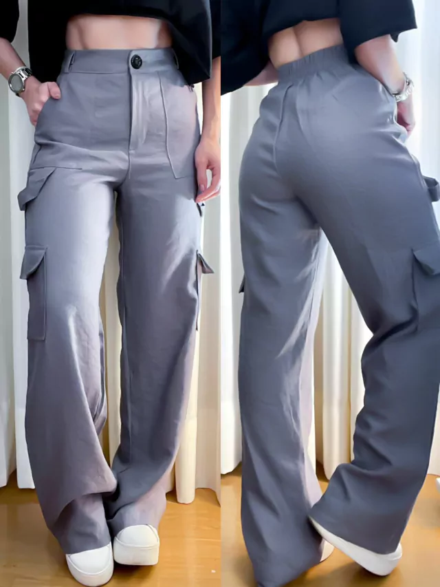 Calça em Alfaiataria Marrant Cargo Verena Ref. 1068 - Imagem 3