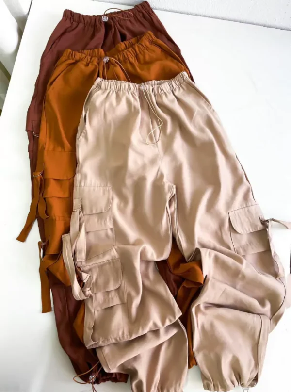 Calça em Alfaiataria Parachute Cargo Valencia Ref. 887 - Imagem 4
