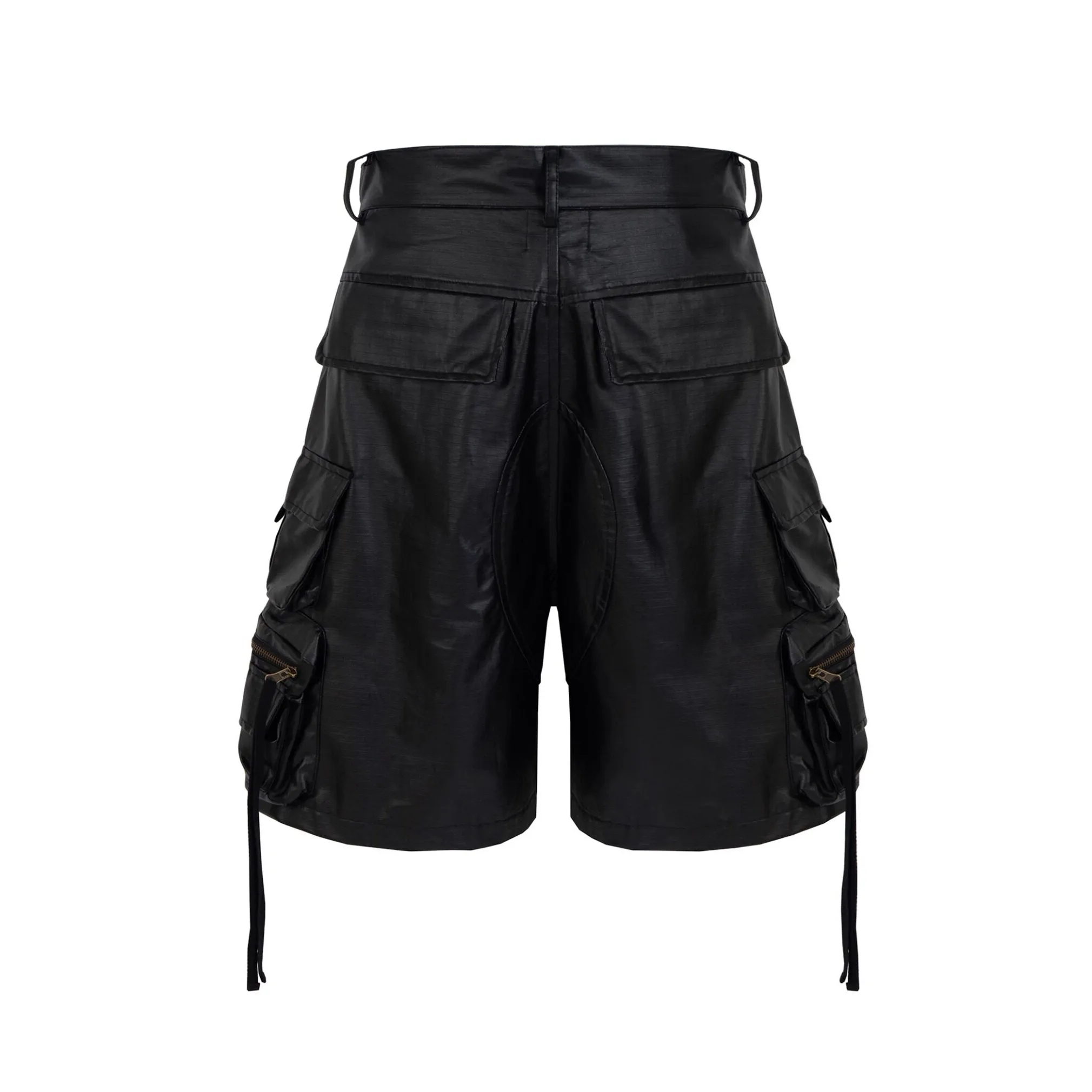Bermuda Cargo Unissex Techwear Preta | Multi Bolsos Streetwear Premium | LANÇAMENTO - Imagem 5