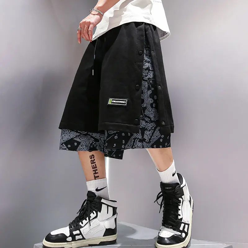 Shorts Masculino Baggy Streetwear Underground | Estampado Esportivo para Basquete e Lifestyle