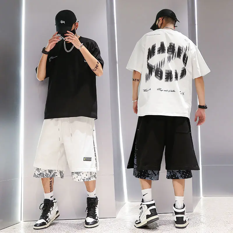 Shorts Masculino Baggy Streetwear Underground | Estampado Esportivo para Basquete e Lifestyle - Imagem 4
