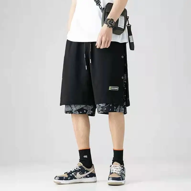 Shorts Masculino Baggy Streetwear Underground | Estampado Esportivo para Basquete e Lifestyle - Imagem 3