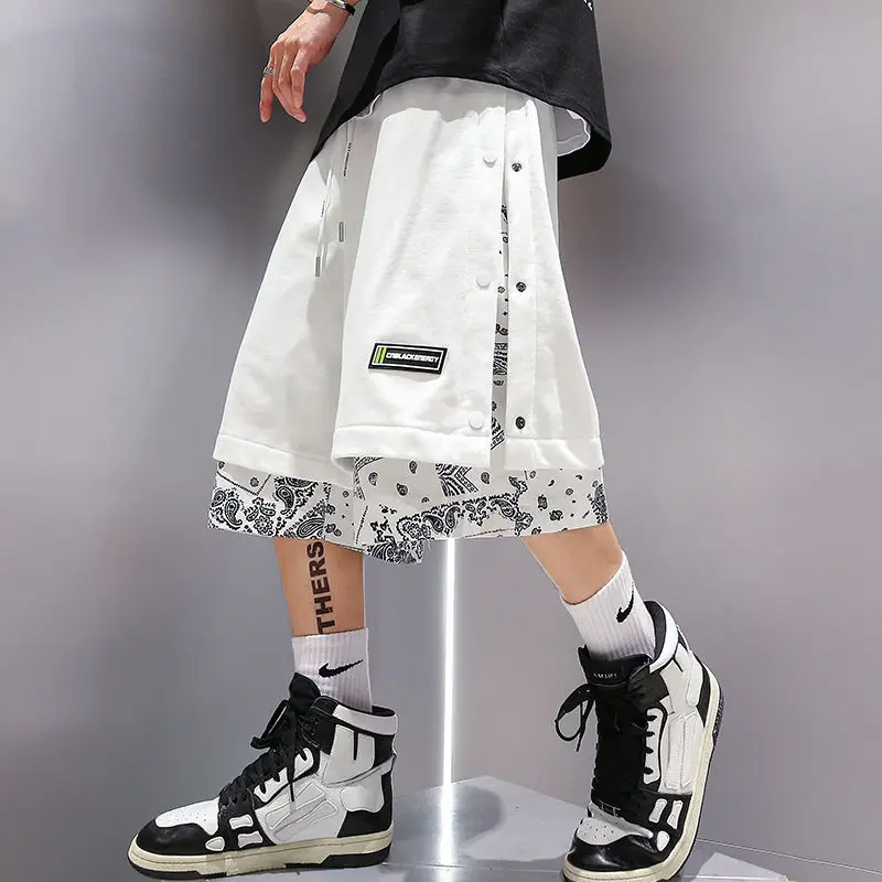 Shorts Masculino Baggy Streetwear Underground | Estampado Esportivo para Basquete e Lifestyle - Imagem 6