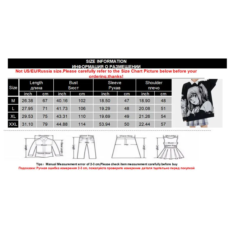Blusa Moletom Feminina Misa Anime Harajuku | Camiseta Oversized Manga curta Streetwear Cosplay 2026 - Imagem 5